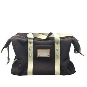 Louis Vuitton LV Cup Antigua Sac Weekender Duffle Bag Brown